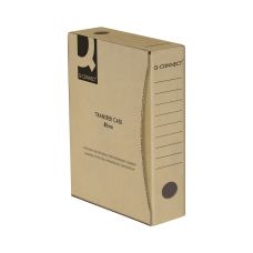 Pudło archiwizacyjne Q-CONNECT kartonowe A4 80 mm szare
