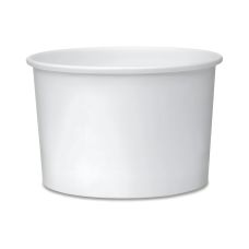 Kubeczek papierowy na lody biały 245 ml średnica 92 mm opakowanie 25 sztuk