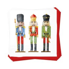 Serwetki papierowe 3-warstwowe Nut Soldiers 33x33 cm opakowanie 20 sztuk