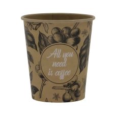 Kubek papierowy kraft All You Need 250 ml 100 szt.
