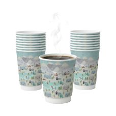 Kubek papierowy winter 2w 250 ml 20 szt.
