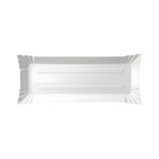 Tacka tekturowa biała z wzorem Ryba 33 x 14 cm opakowanie 500 sztuk