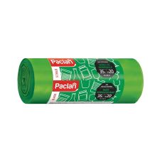 Worki do segregacji szkła zielone paclan 35l 20 szt.