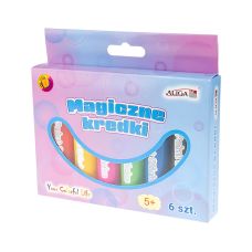 Kredki ołówkowe magiczne zestaw 6 kolorów podstawowych