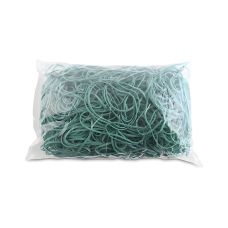 Gumki recepturki OFFICE PRODUCTS średnica 80mm grubość 1,5x3mm 60% kauczuku zielone 1000g zgrzewka