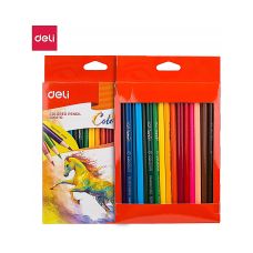 Kredki ołówkowe trójkątne COLORUN 18 kolorów