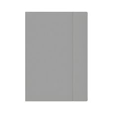 Teczka z gumką Interdruk  A4+ 40mm 450G, szara