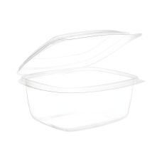 Pojemnik PLA z pokrywką przezroczystą 500 ml 13,5 x 12,3 x 6,5 cm 50 sztuk