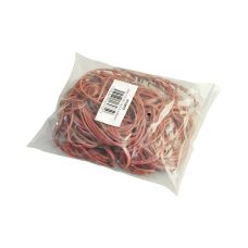 Gumki recepturki Q-CONNECT gumowe średnica 80mm czerwone 100g do biura i gastronomii