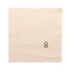 Serwetki papierowe dwuwarstwowe z wzorem Recycled 30 x 30 cm 100 sztuk