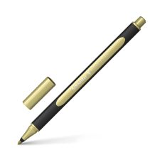 Cienkopis metaliczny SCHNEIDER Paint-It 020, pędzel 1-2 mm, złoty metalik