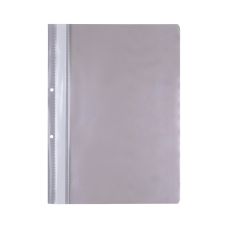 Skoroszyt OFFICE PRODUCTS A4 na 2 otwory 100/170 mikronów wpinany szary