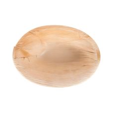 Miseczka z liści palmowych naturalna 110 ml wymiary 12 x 8,6 x 5 cm 25 sztuk