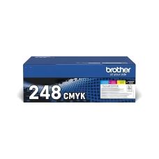 Toner Brother TN-248VAL zestaw CMYK 4 kolory wydajność 4x1000 stron