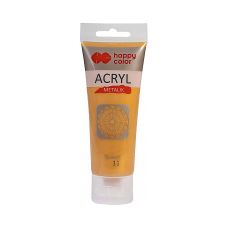 Farba akrylowa 75ml złota Happy Color