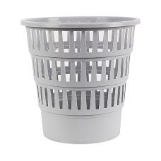 Kosz Na Śmieci Office Products, Ażurowy, 16L, Szary