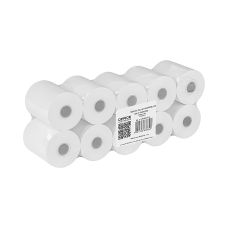 Rolki termiczne OFFICE PRODUCTS, 57mm x 30m, gr. 48 +/- 6, 10 szt., białe