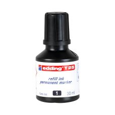 Tusz do uzupełniania markerów permanentnych Edding e-T25, czarny