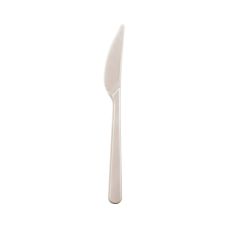 Noże jednorazowe z Mater-Bi beżowe 17,5 cm 25 sztuk