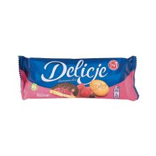 Delicje Szampańskie Malinowe 147g
