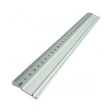 Linijka Aluminiowa Leniar z Warstwą Antypoślizgową 40 cm