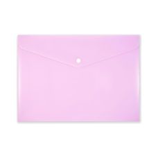 Koperta na zatrzask Penmate A4 różowa pastelowa