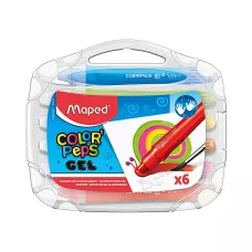 Kredki żelowe akwarelowe Colorpeps Gel 6 sztuk