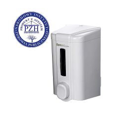 Dozownik mydła w płynie 0,5 l ECO biały ABS