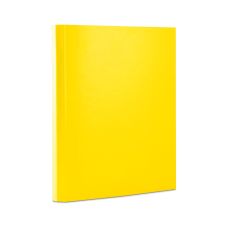 Teczka biurowa z rzepem OFFICE PRODUCTS z polipropylenu A4 4cm 3-skrzydłowa żółta
