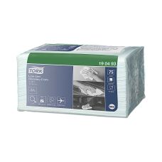 Czyściwo Włókninowe Tork W8 Niskopylne w Odcinkach Turkusowe 30x38,8cm 75 Składek