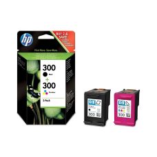 Oryginalny Zestaw Tuszów HP 300 (CN637EE) 2-pak Black+Kolor