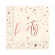 Serwetki 2-war. rose party 33x33cm 20 szt.