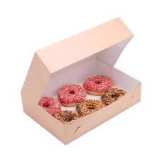 Pudełko cukiernicze papierowe białe 31 x 22 x 8 cm na torty i ciasta 50 szt.