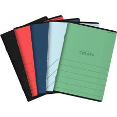 Zeszyt A5 32 kartki kratka z marginesem COLORS