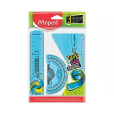 Zestaw przyrządów geometrycznych Twist 'n Flex Mini niełamliwy