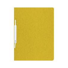 Skoroszyt DONAU A4 twardy z preszpanu 390gsm żółty