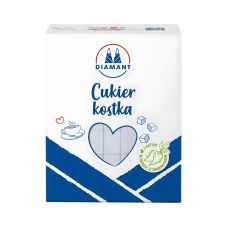 Cukier biały w kostkach DIAMANT wysokiej jakości do gastronomii 0,5 kg
