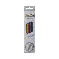 Matowe ołówki New Pen 6 sztuk