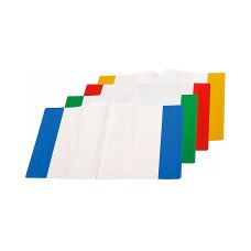 Okładki na zeszyty A5 PVC kolorowe boki (10szt.) Panta Plast
