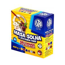 Masa Solna 450g + Zestaw 6 Farb do Malowania Astra