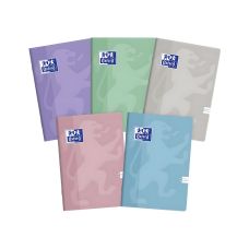 Zeszyt Oxford Touch Pastel A5 w linię miękka oprawa