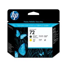 Oryginalna Głowica HP 72 (C9384A) Matte Black/Yellow