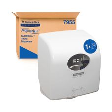 Dozownik Ręczników w Roli Kimberly-Clark Slimroll Aquarius Biały