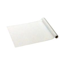 Bieżnik Tiulowy Łuski Biały Dekoracyjny 0,32 x 3 m