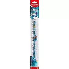 Linijka Maped Twist'n Flex Dragon niełamliwa 30 cm