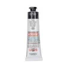 Farba akrylowa czarna 40ml KOH-I-NOOR