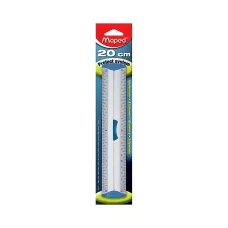 Linijka aluminiowa z uchwytem 20 cm blister