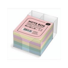Kostka papierowa Interdruk w kubiku 85x85x35 cm, kolorowa