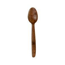 Łyżeczki z włókien drzewnych REUSE WPC ciemny brąz 13 cm 50 sztuk