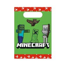 Torebki papierowe minecraft 16x22 cm 4 szt
